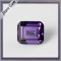 Amethyst Color Highly Professional Octangon Emerald Cut CZ